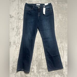 Lane Bryant Boot Cut Jeans Women’s 16 Dark Wash Super Stretch Mid Rise